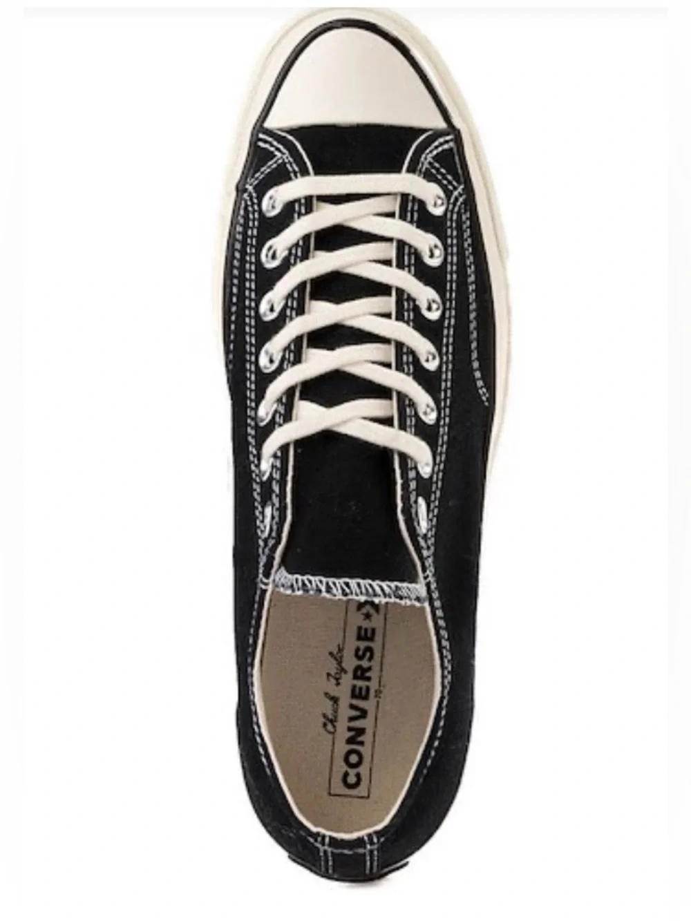 Converse Black and White Low Top Sneakers